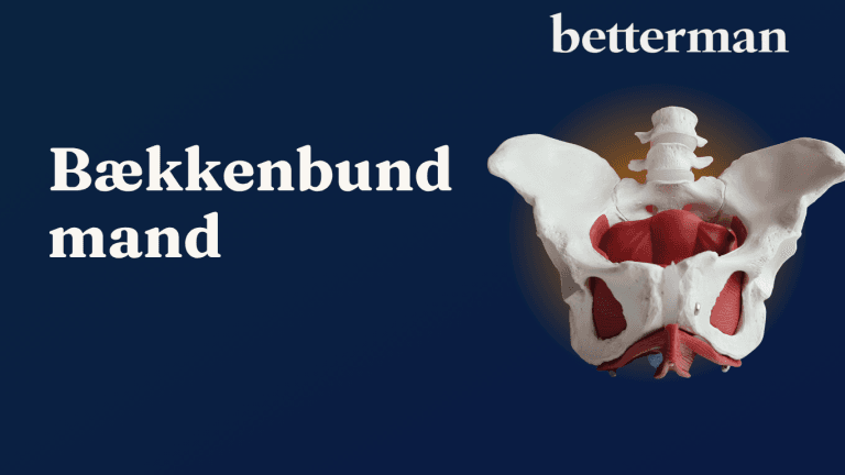 bækkenbund mand