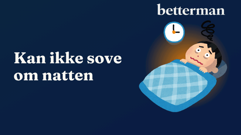 kan ikke sove om natten