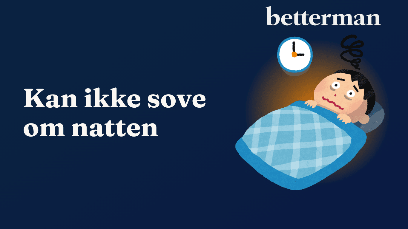 kan ikke sove om natten