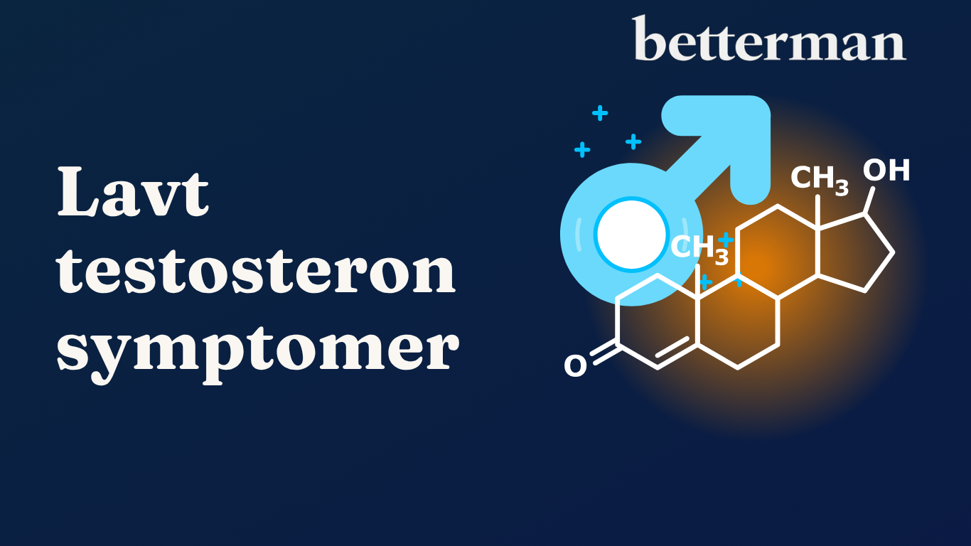 lavt testosteron symptomer
