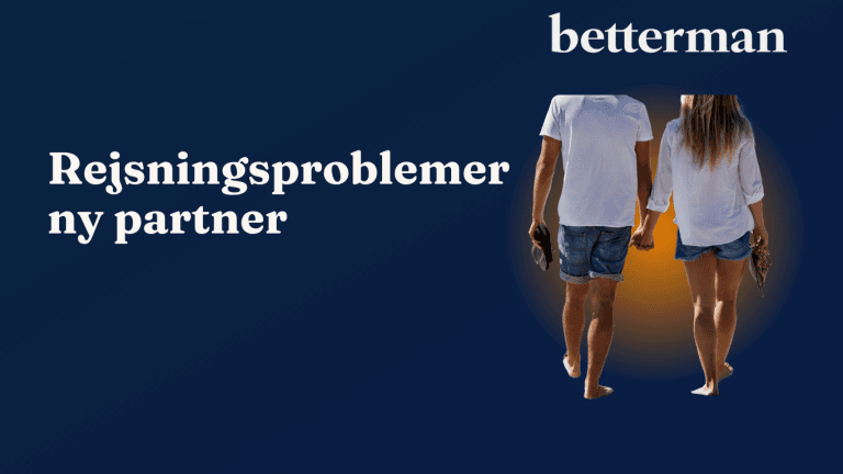 rejsningsproblemer ny partner