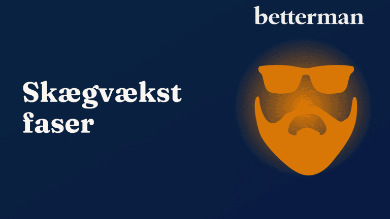 skægvækst faser