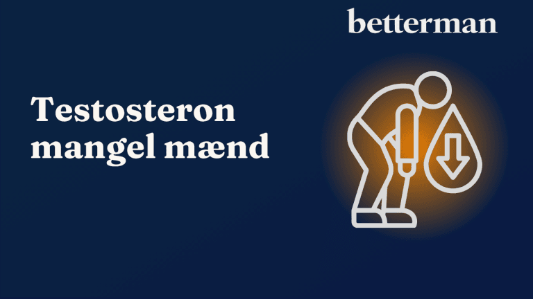 testosteron mangel mænd