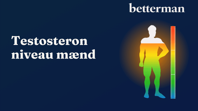 testosteron niveau mænd